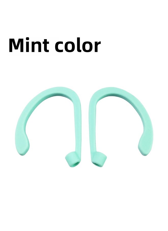 Generic - Suitable For Air Pods Anti-lost Ear Hanging Apple Bluetooth Headset Sports Anti-lost Wireless Ear Hanging Silicone Ear Hanging-Color:Pink Left And Right Pair (naked)-Model:General - Image 1