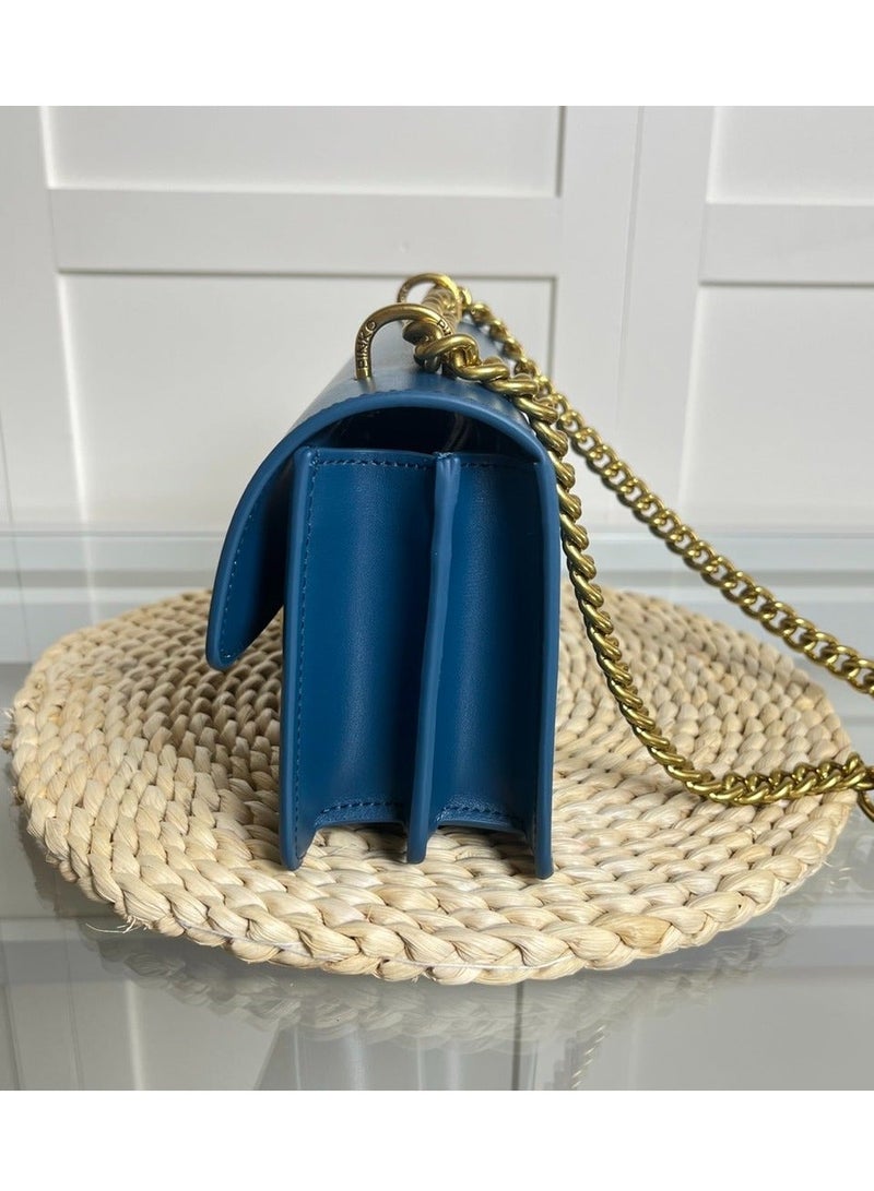 Pinko Classic Chain Crossbody Shoulder Bag 21*13*7cm - Image 4