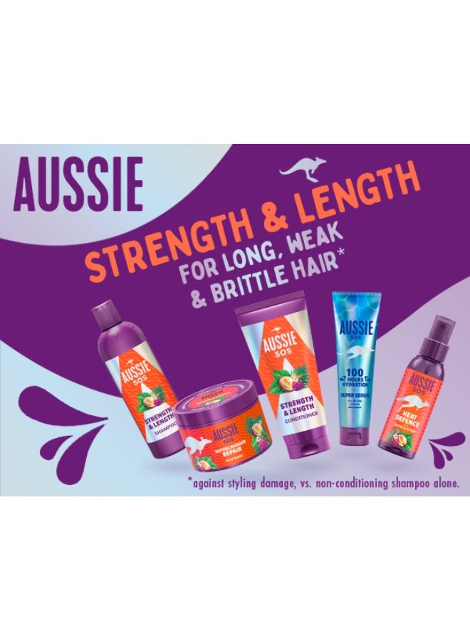 أوسي شامبو أوسي إس أو إس لقوة وطول الشعر 300 مل - Image 2