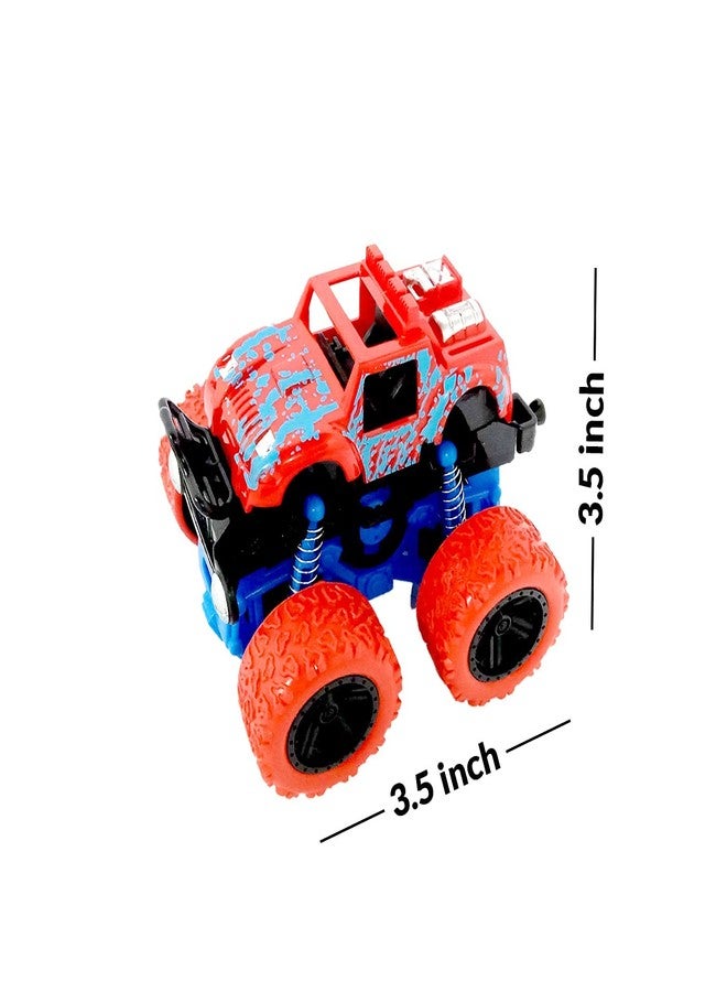 BOXO Friction Powered Monster Truck Toy for Kids Boys and Girls Gift for Children - Image 2