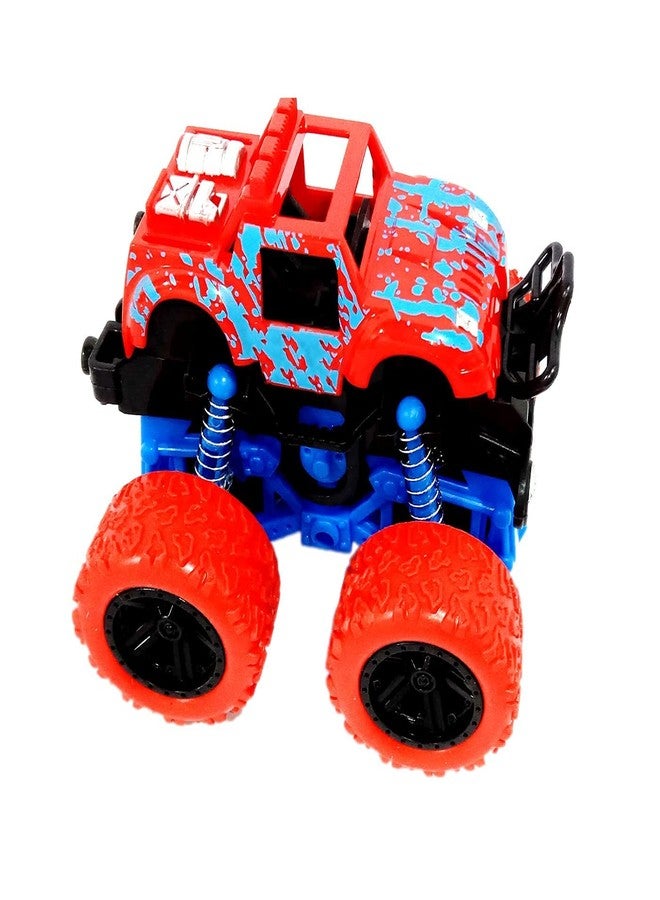 BOXO Friction Powered Monster Truck Toy for Kids Boys and Girls Gift for Children - Image 1