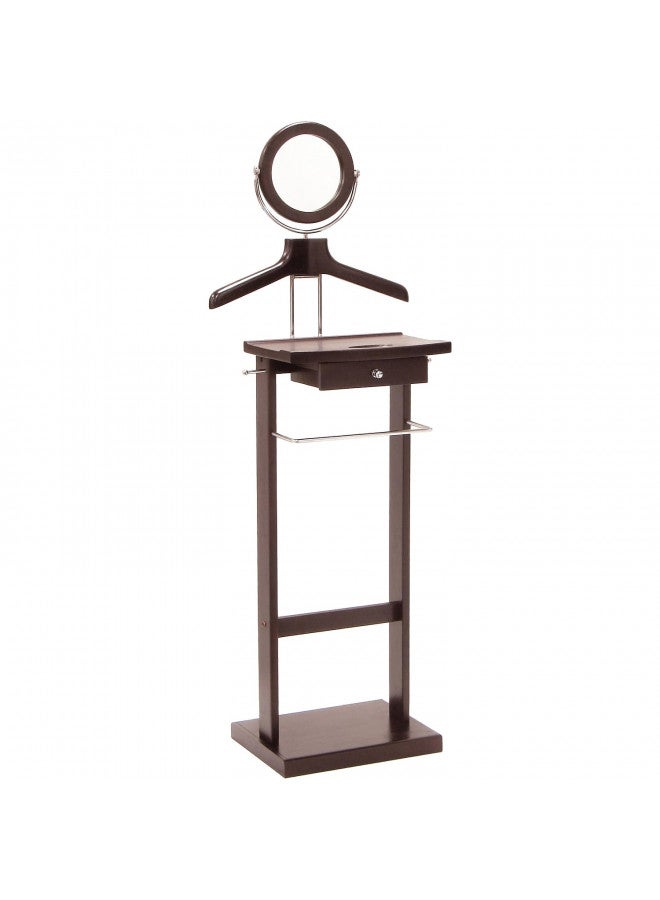 Winsome Wood Valet Stand With Wood Base, Dark Espresso (92155)