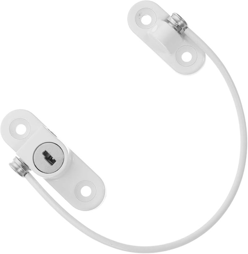 Tehaux Metal Sliding Window Lock Security Bar Child Safety Stopper Limiter - Image 1