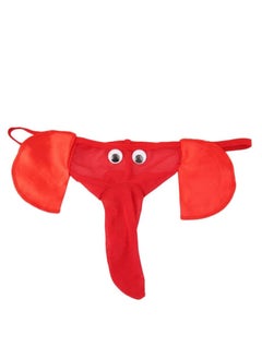 KASTWAVE Men Lingerie G-String Low-Waistline T-Back Thongs Underwear Elephant Pants Briefs Bottom (3 PCS, One Size)  - Image 4