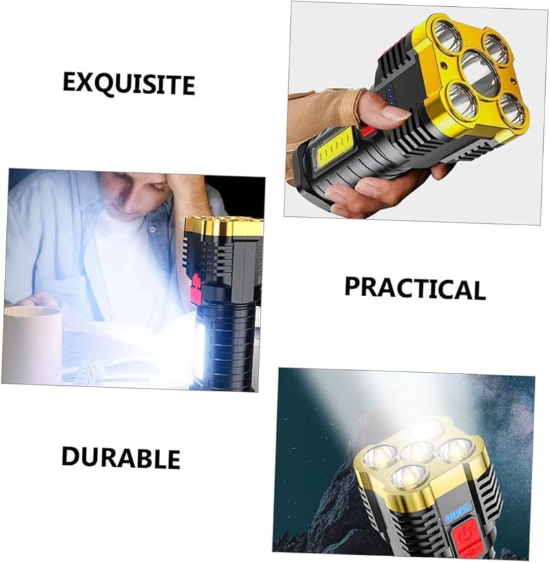 Rechargeable LED Flashlight for Outdoor Camping Emergency Car Maintenance - Image 5