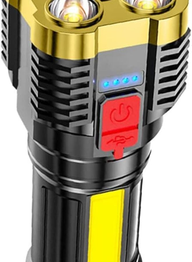 Rechargeable LED Flashlight for Outdoor Camping Emergency Car Maintenance - Image 1