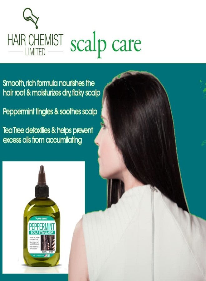 Hair Chemist Peppermint Scalp Stimulator 7.1 oz. - Scalp Leave in Mint Scalp Treatment and Scalp Moisturizer, Natural Scalp Treatment for Women & Men - Image 3