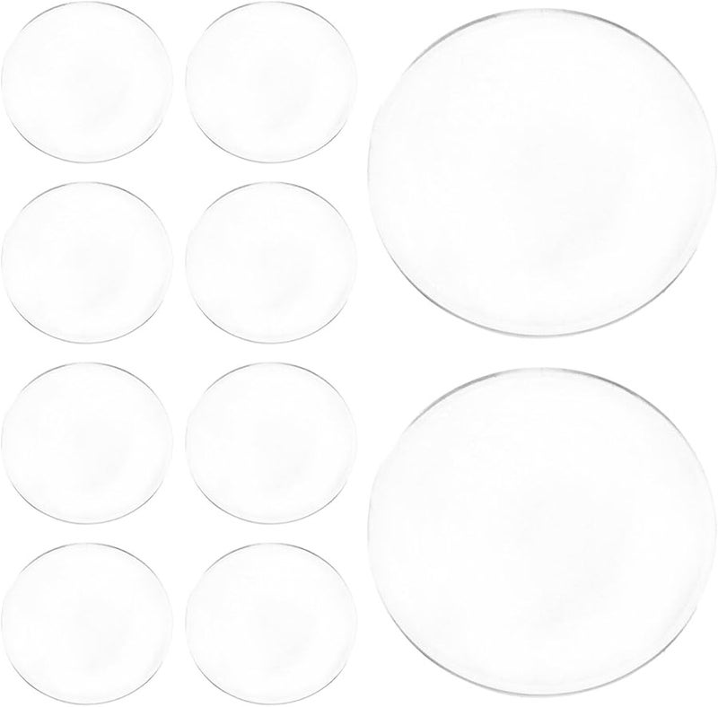 10Pcs Acrylic VR Replacement Lenses For Virtual Reality Glasses Enhanced Viewing - Image 1