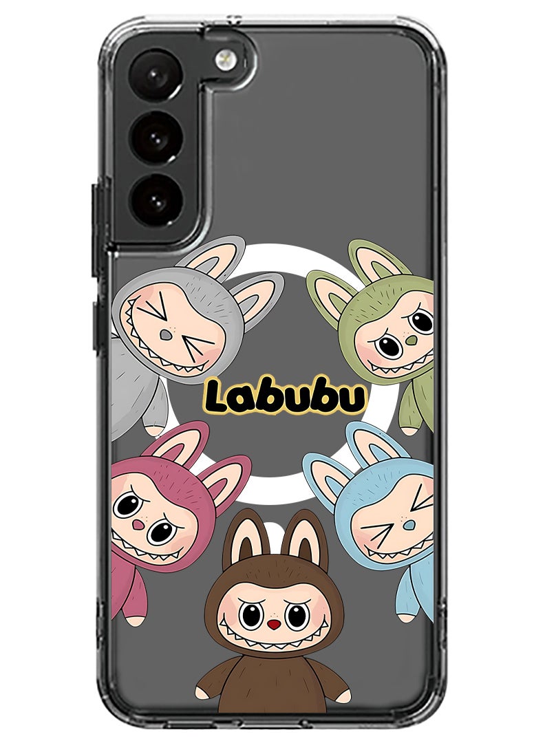 Theodor Magnetic Case for Samsung Galaxy S23 Plus Compatible with MagSafe Wireless Charging, Shockproof Phone Bumper Cover Labubu (2) - Image 1