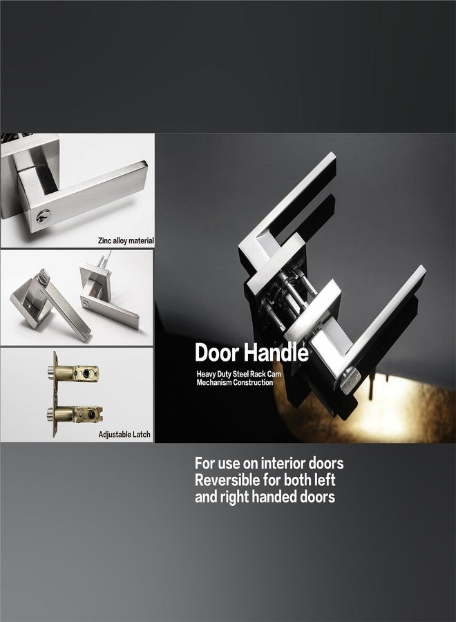 Cielsa Dawn Exterior Door Lock Set with Deadbolt, Satin Nickel - Image 5