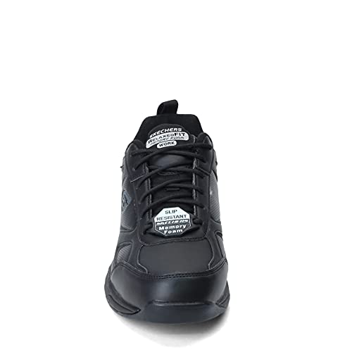 Skechers Men's Dighton Athletic Work Food Service Shoe, Black, 11.5 Wide - Image 5