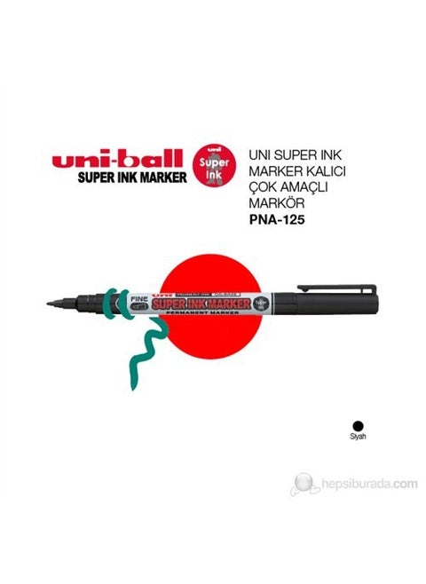 Uni Super Ink Marker Permanent Multi-Purpose Marker (PNA-125)