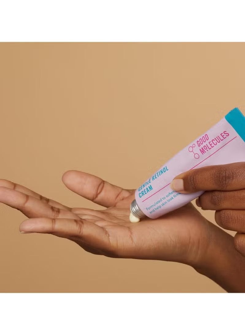 Good Molecules Gentle Retinol Cream - Night Cream with Retinol and Bakuchiol - Targets Fine Lines, Congestion, Enlarged Pores - Anti-Aging Skincare for Face - Image 5