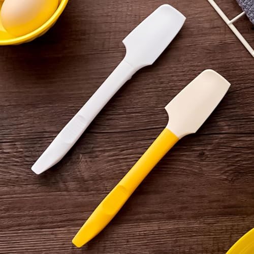 DHRUSIMI 2 Pcs Multi-Purpose Silicone Jam Spreader Spatula with Can Opener End for Jar, Peanut Butter Jelly, Chocolate Spreader Mixing Scraper, Spread with Clean Hands by Simple Spreading (Pack of 2) - Image 1