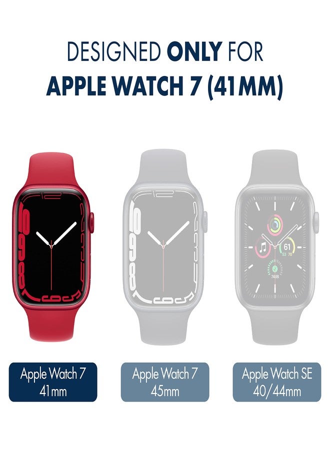 ArmorSuit 8 Pack for Apple Watch 7 41mm Screen Protector MilitaryShield HD Clear Film - Made in USA - Image 2