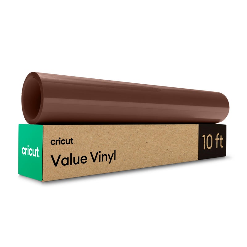 Cricut® Value Permanent Vinyl, Brown (12 in x 10 ft) - Image 2