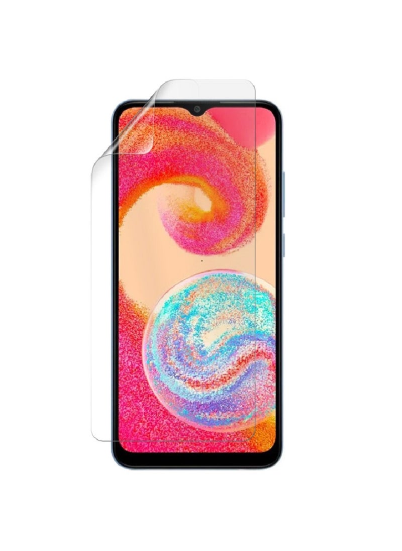 Unipha Flexible TPU Screen Protector Designed For Samsung Galaxy A04e Clear HD Self Healing Unbreakable Film - Image 1