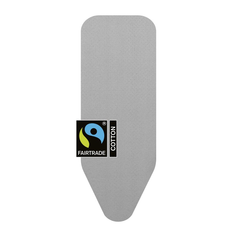 Brabantia Size C (49 x 18 inches) Replacement Ironing Board Cover with Thick Foam & Felt Padding (Metallized) Easy-Fit, 100% Cotton - Image 1