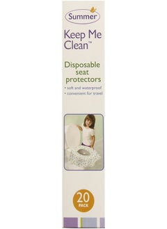 summer infant Summer Keep Me Clean Disposable Potty Protectors Travel Pack, 20-Count  - Image 2