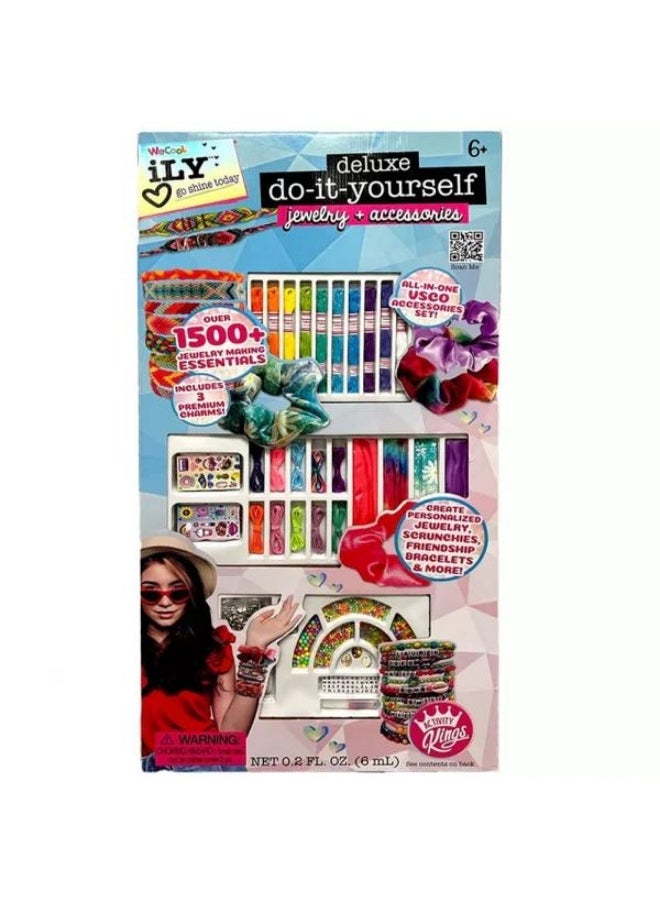WeCool - WeCool iLY Deluxe DIY Jewelry + Accessories Kit (1500+ Pieces) - Image 1