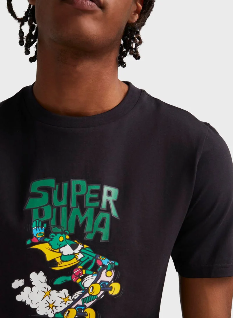 PUMA Classics Super Graphic T-Shirt