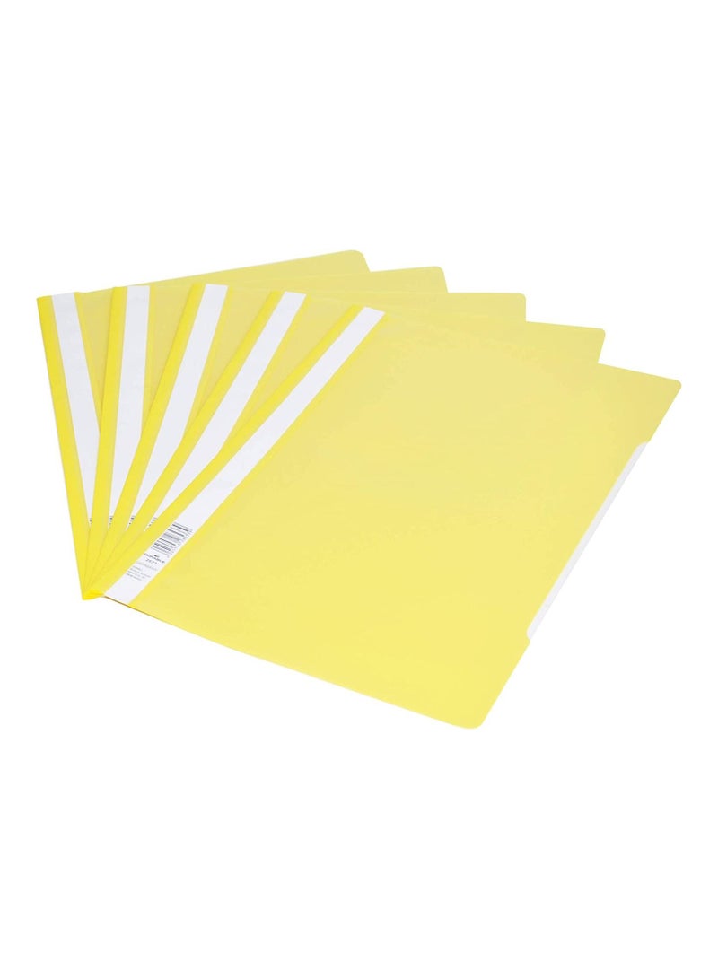 FIS Durable Project File (DUPG2573-04, A4,50 Pieces, Yellow) - Image 1
