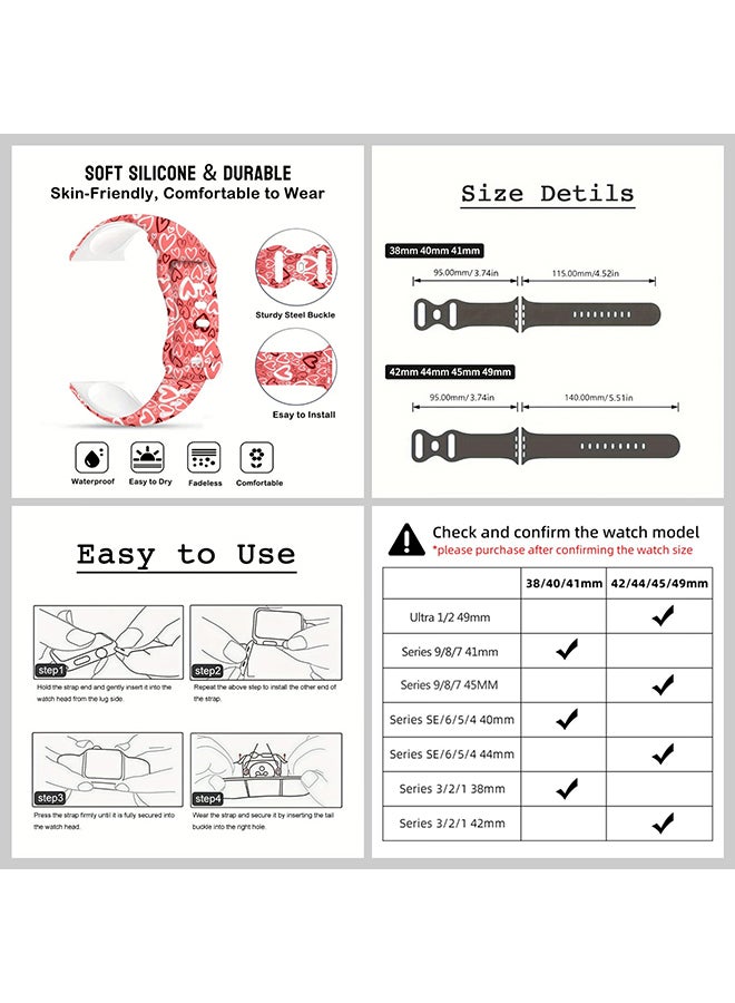 New Trendy Apple Watch Band & iPhone Case Combo | Playful Gym-to-Office Style | Anti-Fade | Fits iPhone 12/13/14/15/16 & iWatch Series 10/9/8/7/6/5/4/3/2/1/SE/Ultra/Hermès