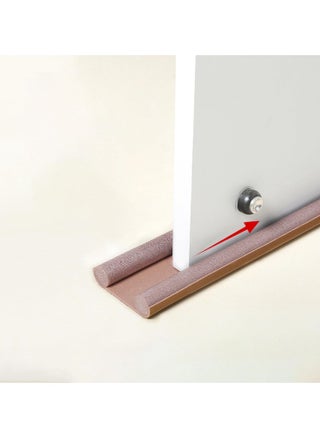 Pack of 2 Under Door Draft Stopper Guards, Adjustable Twin Home Soundproof and Dust-Proof Seal Strips, Energy Efficient Door Seal, Prevents Drafts, Noise, and Dirt, Easy to Install, Ideal for Home, Office, and Apartment Use. - pzsku/Z44462E5E823AC8DBFDEDZ/45/_/1720181679/017769e8-813a-42e4-80ca-3da2c703fd6b