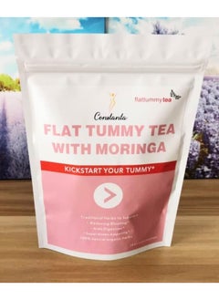 CONSTANTA Flat Tummy Tea with Moringa, Ultimate Solution for Weight Loss, Body Slimming, Bloat Reduction, Digestive Support, and Appetite Suppression  - Image 3