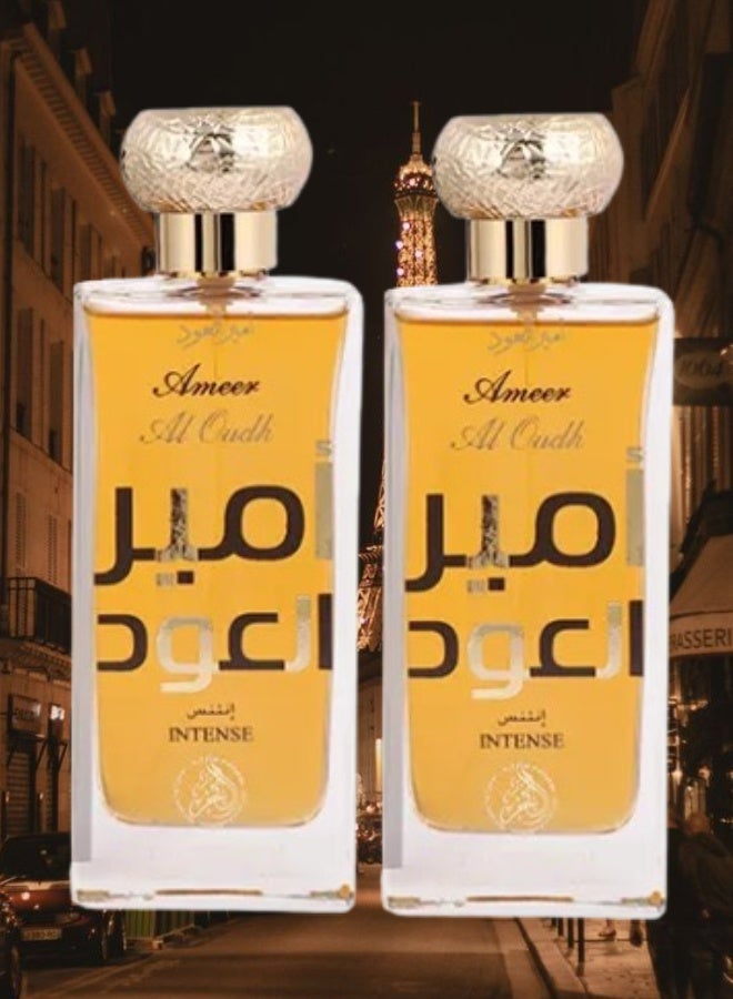 الفخر 2 قطع عطر أمير العود 100مل - Image 1