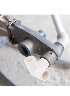 Y&D 3 Way PVC Fitting Elbow 8Pcs Water Pipe Adapters Corner Connectors Accessories Connection Joints for DIY Shelf Garden Support Structure White  - Image 5