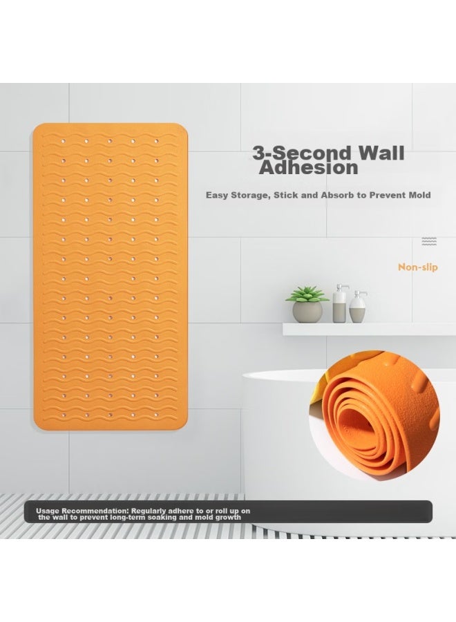Ridder German Imported Bathroom Non-slip Mat, Foot Mat, Bathroom Floor Mat, Orange Hollow Design, 38*80cm - Image 4