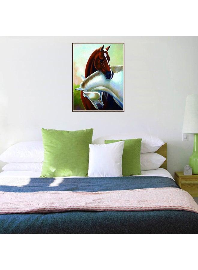 لوحة الماس الدائرية 5D DIY متعددة الألوان 25x20x20 سنتيمتر - Image 2