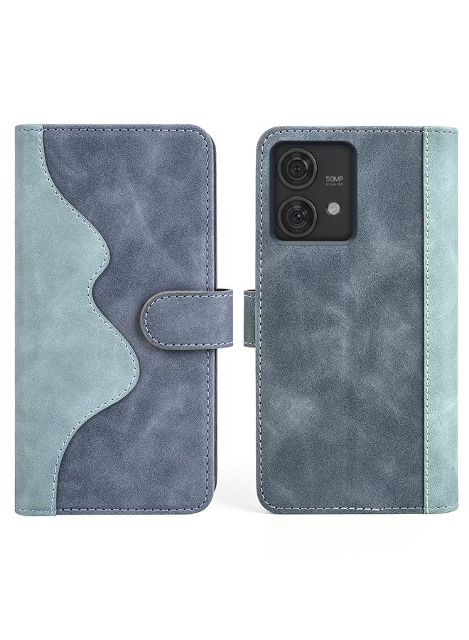 S-TOP Case For Motolora Edge 40 Neo Stitching Horizontal Flip Leather Phone Case - Image 2