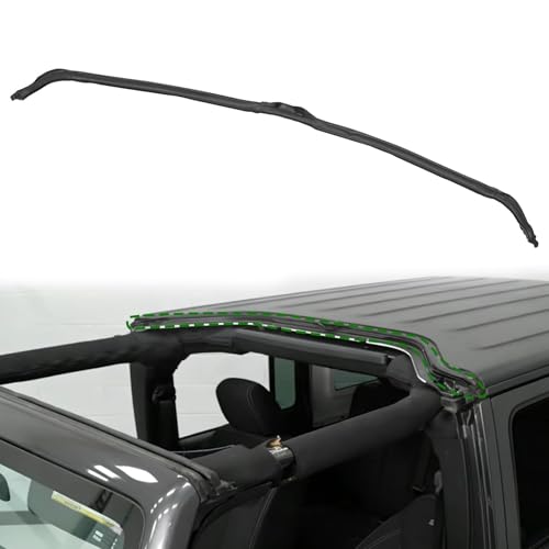MINETPS 68088040AA Hard Top Roof Seal, Sunroof Rubber Strip Seal Fit for Jeep Wrangler JK Unlimited 2011-2016 w/ 4 Doors, Header Weatherstrip Seal Replace 68088040AB - Image 1
