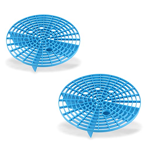 amiss دلو غسيل السيارات 2 حزمة، أداة غسيل السيارات ومجموعات التفاصيل، أداة دلو لمنع الخدوش، ملحقات داخلية وخارجية للسيارة، تناسب 10.2 بوصة - أزرق - Image 1