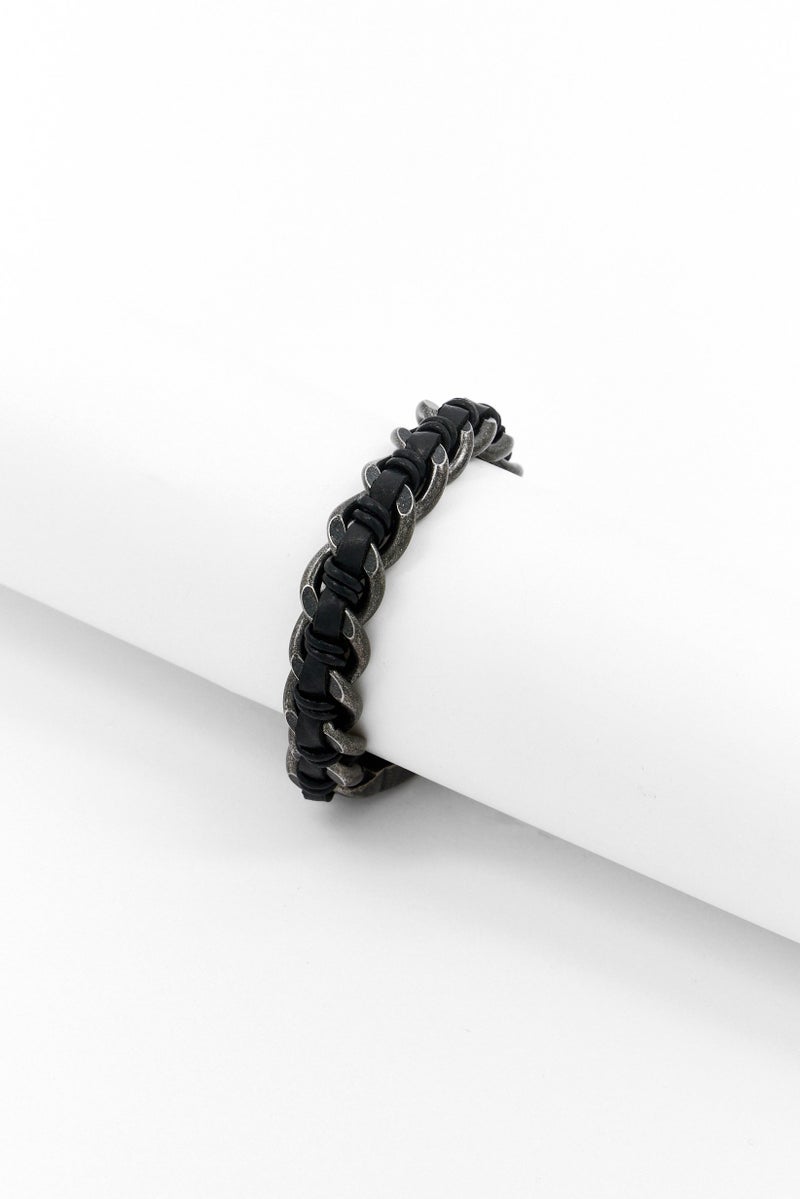 POLICE Men Stainless Steel Chain Bracelet - Image 2