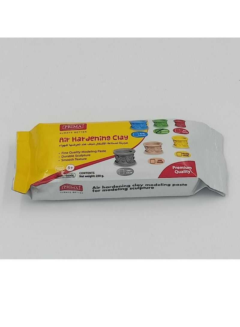 بريما عجينة لصناعة الأشكال تجف عند تعرضها للهواء 250 غرام  اخضر - Image 2