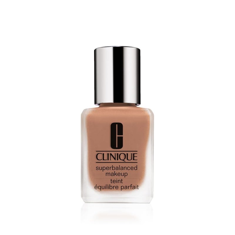 Clinique Superbalanced Oil Free Liquid Foundation Makeup For Dry to Oily Skin Types  Hydrating  Moisturizing Sunny 1 Fl Oz
