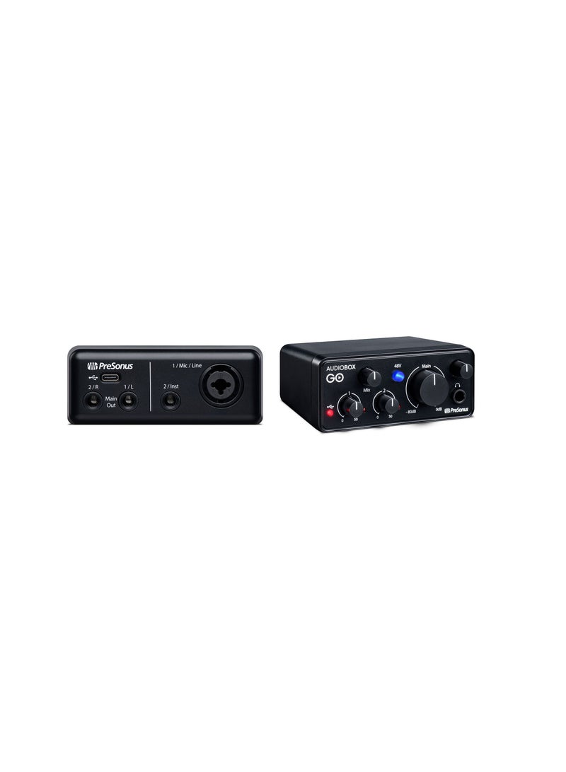PreSonus AudioBox Go 2×2 USB-C Audio Interface - Image 1