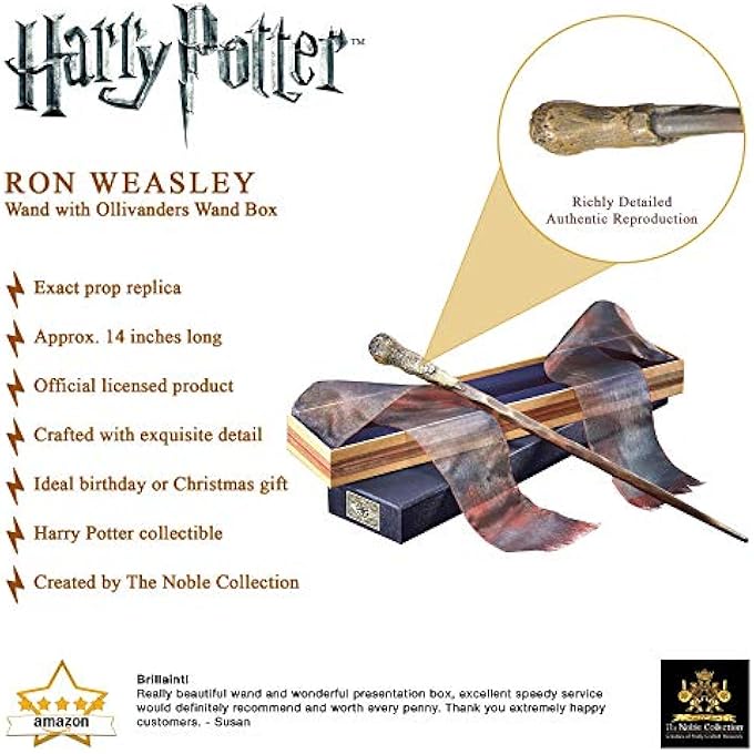 HARRY POTTER RON WEASLEYS WAND - Image 4