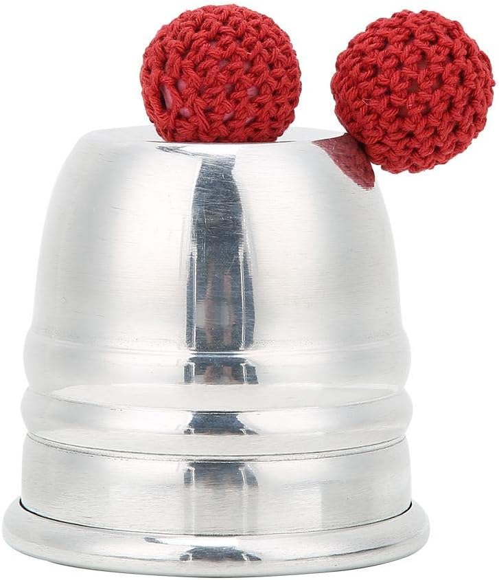 klarako Magic Tricks Aluminum Cup, Aluminum Chop Cup, Complete for Magic Hobbyist for Magic Professional Magic Beginner - Image 3