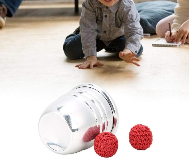 klarako Magic Tricks Aluminum Cup, Aluminum Chop Cup, Complete for Magic Hobbyist for Magic Professional Magic Beginner - Image 5