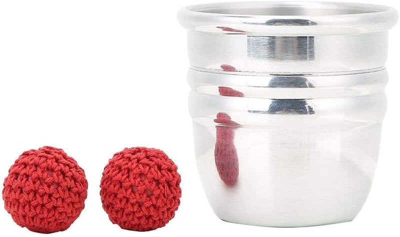 klarako Magic Tricks Aluminum Cup, Aluminum Chop Cup, Complete for Magic Hobbyist for Magic Professional Magic Beginner - Image 4