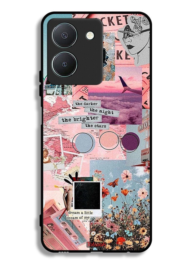 Tolwak غطاء حماية Vivo Y36 5G - كلما كانت الليلة أغمق، كانت النجوم أكثر إشراقًا - Image 1