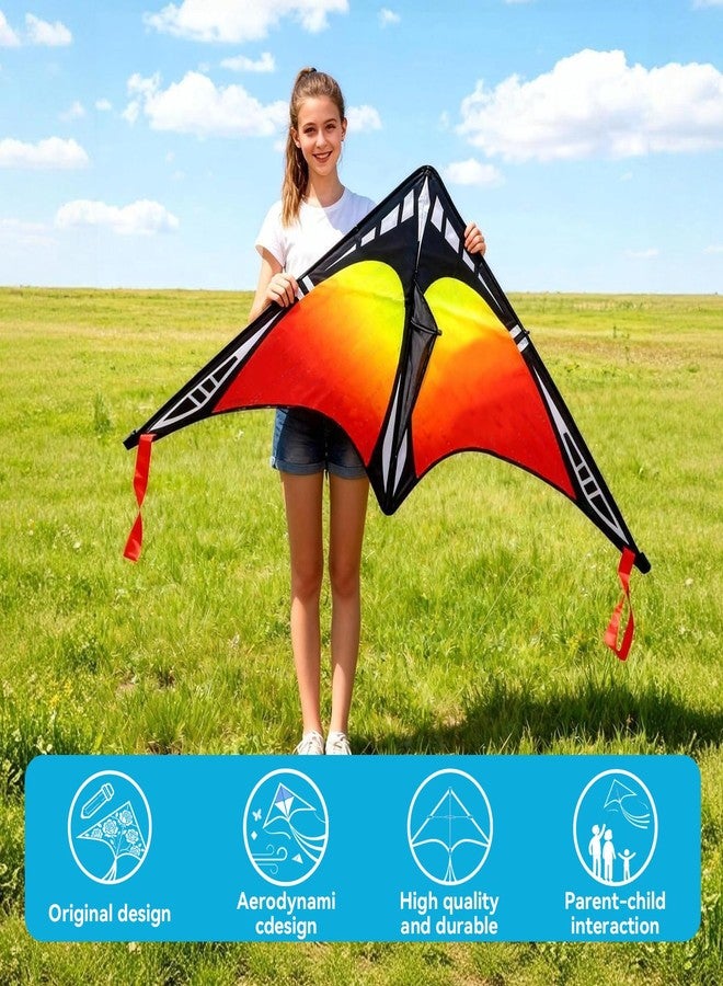 FejoHify Delta Kites Set for Adults and Kids (3-Pack, Multicolor), Easy to Fly for Beginners, Perfect for Beach, Park and Outdoor Activities - Image 5