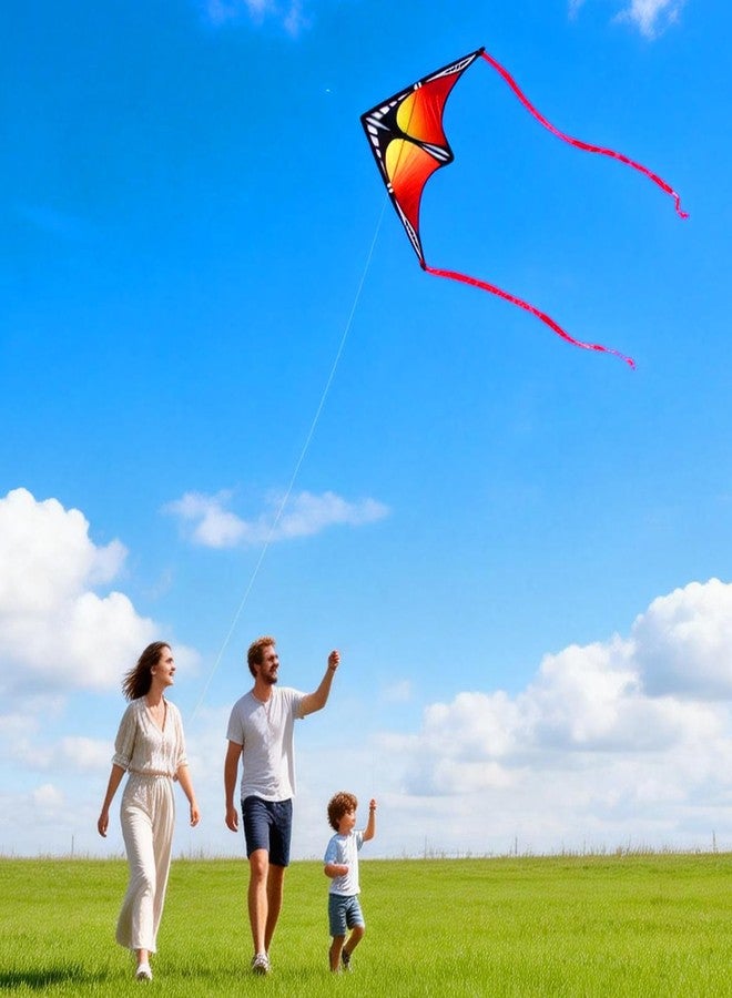 FejoHify Delta Kites Set for Adults and Kids (3-Pack, Multicolor), Easy to Fly for Beginners, Perfect for Beach, Park and Outdoor Activities - Image 3