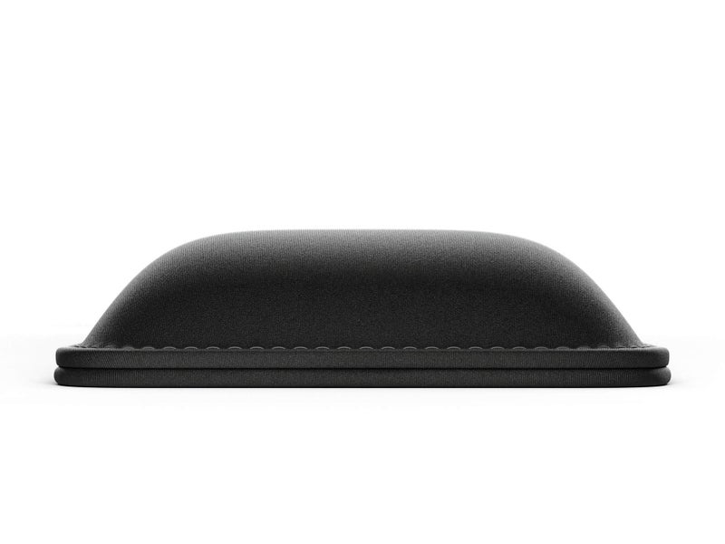 Glorious Wrist Pad/Rest - Compact - Black - Mechanical Keyboards, Stitched Edges, Ergonomic | 12x4 inches | 25mm/1in Thick (GWR-75) Compact (Black) - Image 2