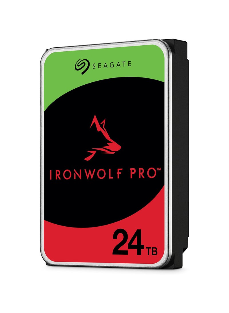 سيجيت قرص صلب داخلي NAS IronWolf Pro SATA III سعة 24TB، سرعة 7200 دورة في الدقيقة، ذاكرة مؤقتة 512MB، معدل نقل بيانات يصل إلى 285 MB/s، متوسط الوقت بين الفشل 2.5 مليون ساعة، استعادة بيانات Seagate Rescue | ST24000NT002 - Image 4