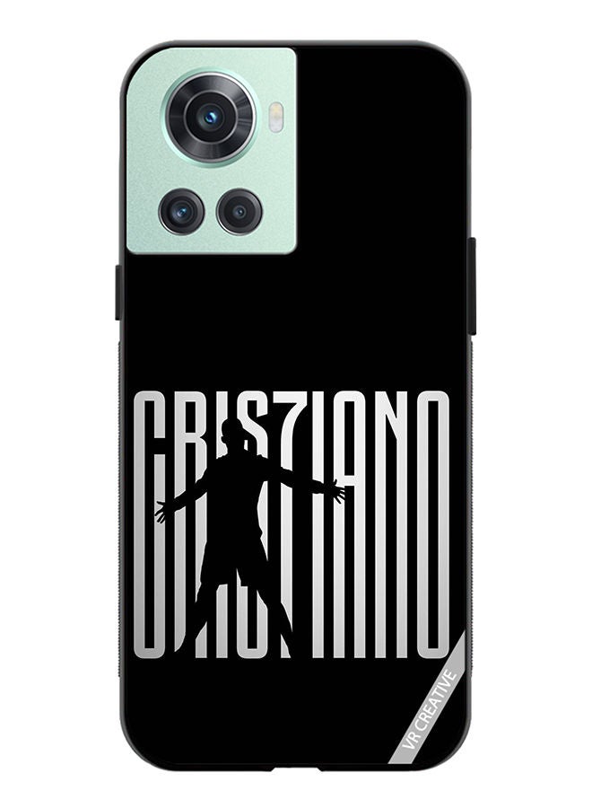 VR CREATIVE Protective Case Cover For OnePlus 10R Ronaldo Design Multicolour - Image 1